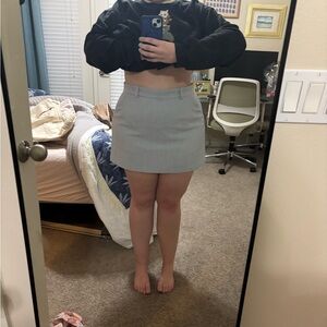 Abercrombie & Fitch Gray Mini Pencil Skirt for Night Out